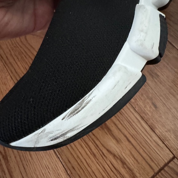 BALENCIAGA 30MM SPEED CLEAR SOUL KNIT SNEAKERS pink - Picture 4 of 13